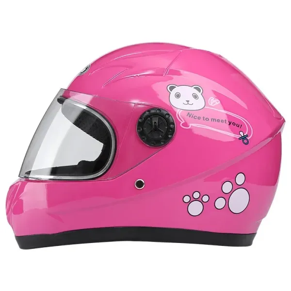 casque moto enfant certifié