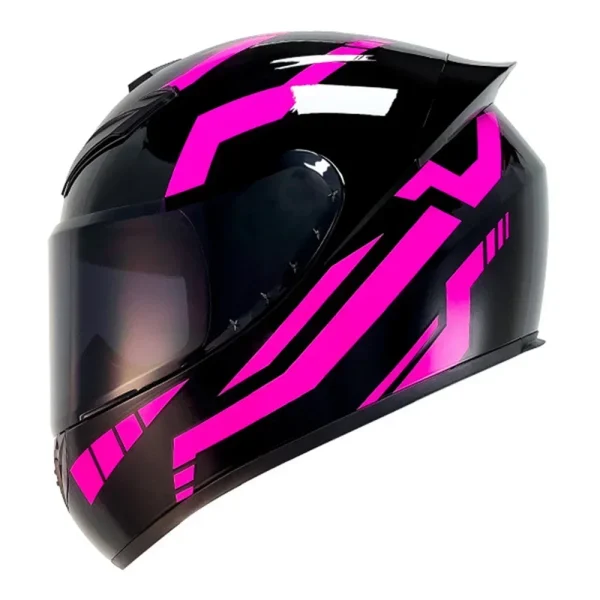 casque moto femme ajustable en ABS