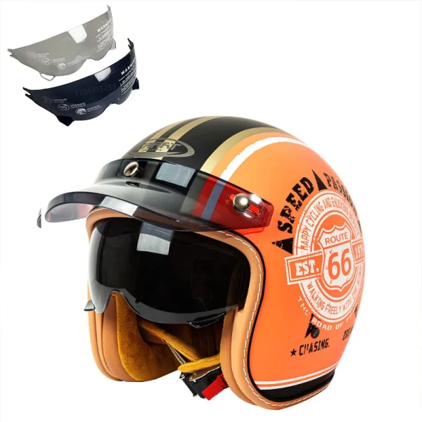 casque moto homme confortable en ABS