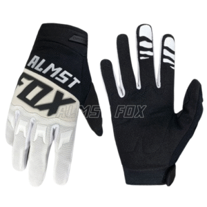 gants moto cross noirblanc léger