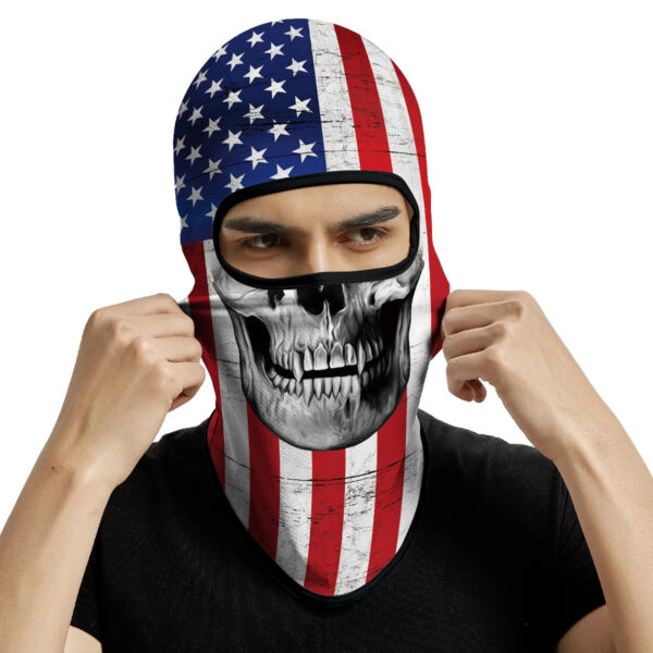 cagoule-moto-crane-americain-skull-us.webp Alt Image : cagoule moto crâne américain skull US biker noire respirante