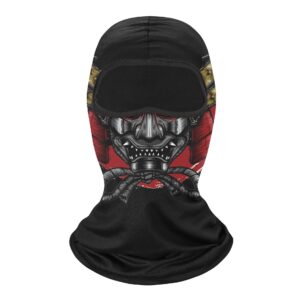 cagoule moto style démon asiatique