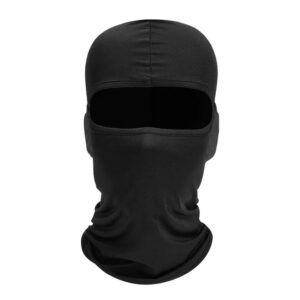 cagoule intégrale noire pour moto