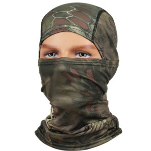 cagoule camouflage serpent pour moto