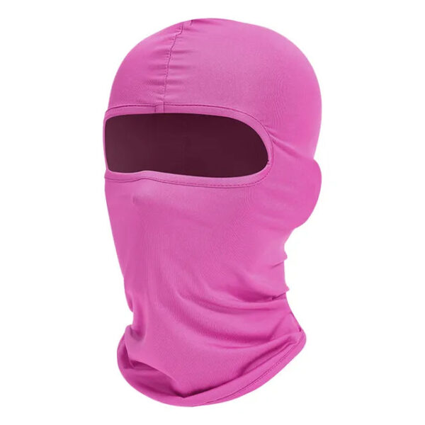 cagoule intégrale moto couleur rose fushia
