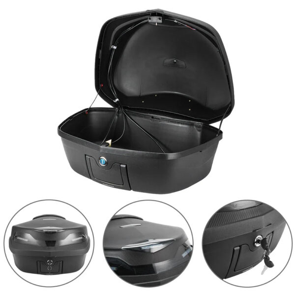 Top Case Moto - Noir 48l